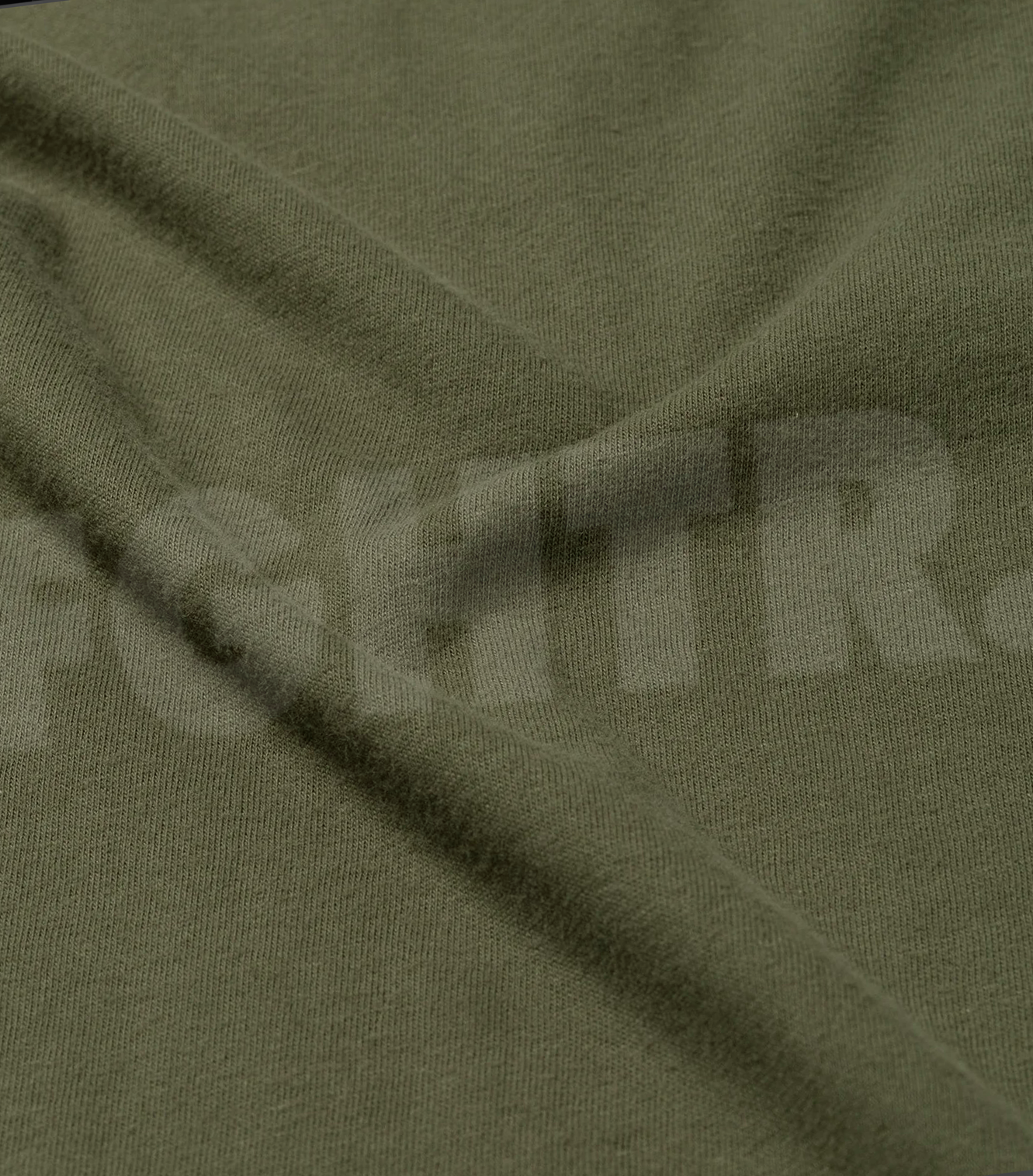 FGHTR. Signature Tee - One of 50 <BR> Olive Field x Green
