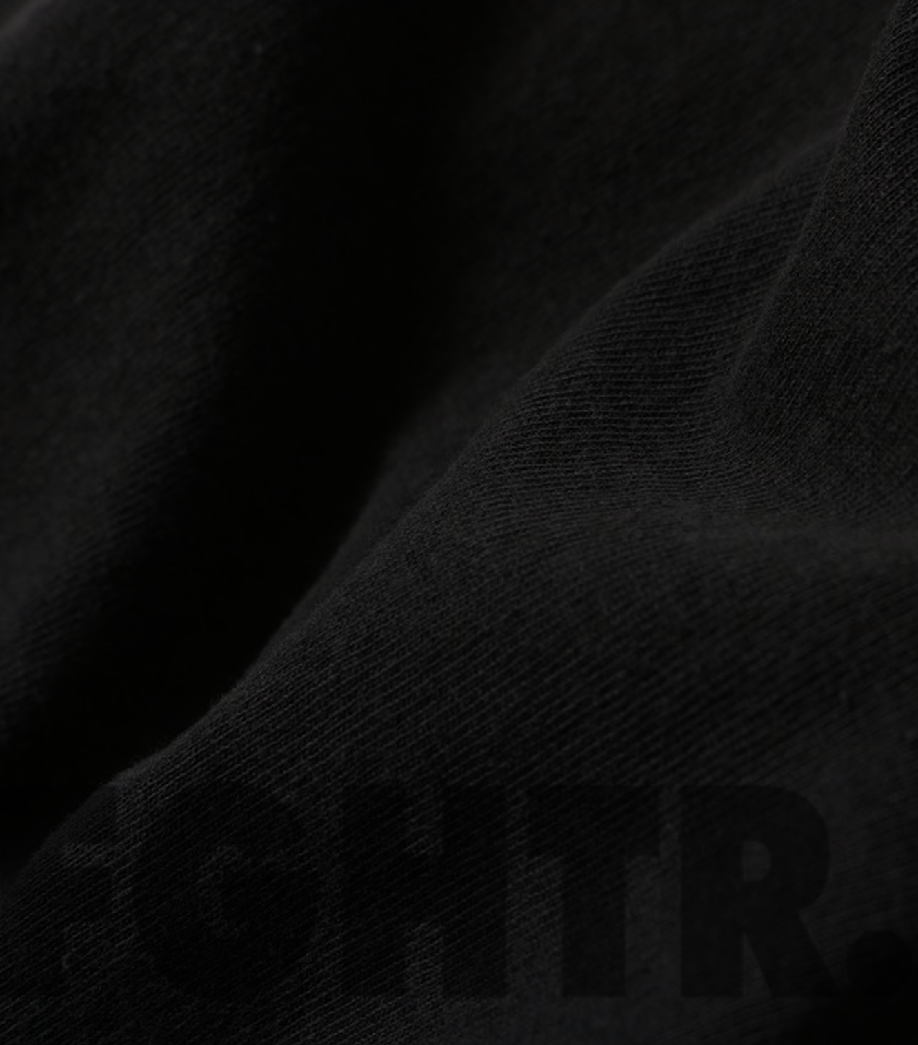 FGHTR. Signature Tee - One of 50 <BR> Midnight Black x Stealth Black